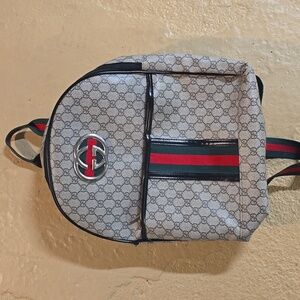 Knockoff Gucci Backpack. Bought In Manhattan For $60 Used A Couple Times